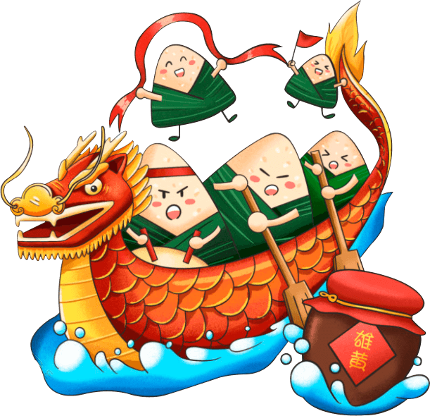 Love the Dragon Boat Festival, enjoy the dumplings